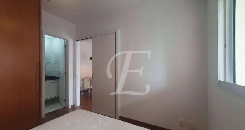 Apartamento .mobiliado, 1 suite, para alugar, 45 m² - brooklin, perto estação Berrini e da Globo