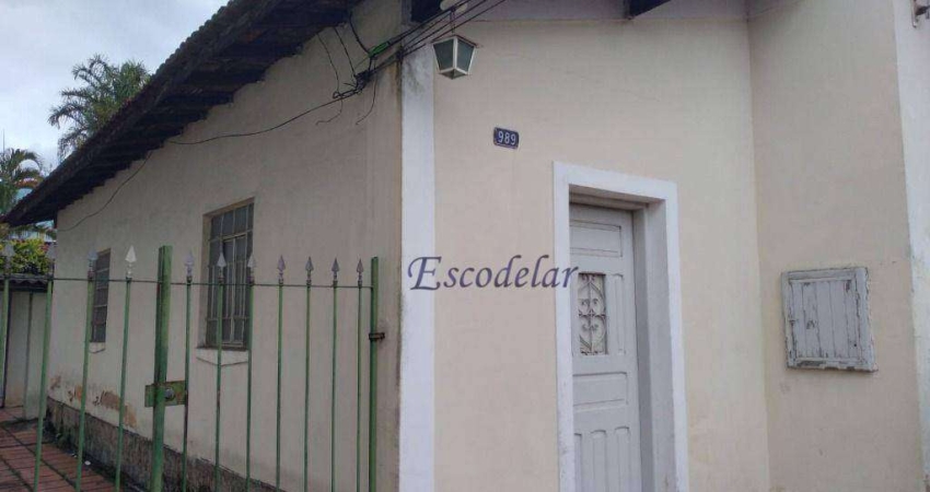 Terreno à venda, 312 m² por R$ 1.150.000,00 - Vila Mazzei - São Paulo/SP