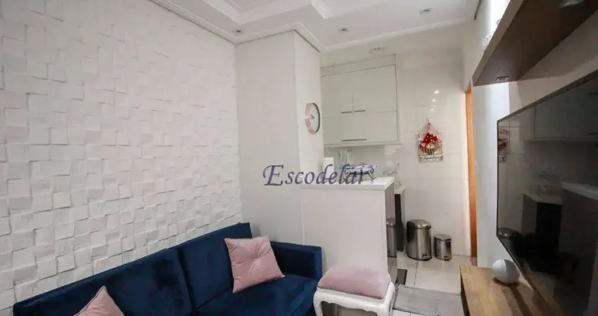 Apartamento com 1 dormitório à venda, 32 m² por r$ 320.000,00 - parada inglesa - são paulo/sp