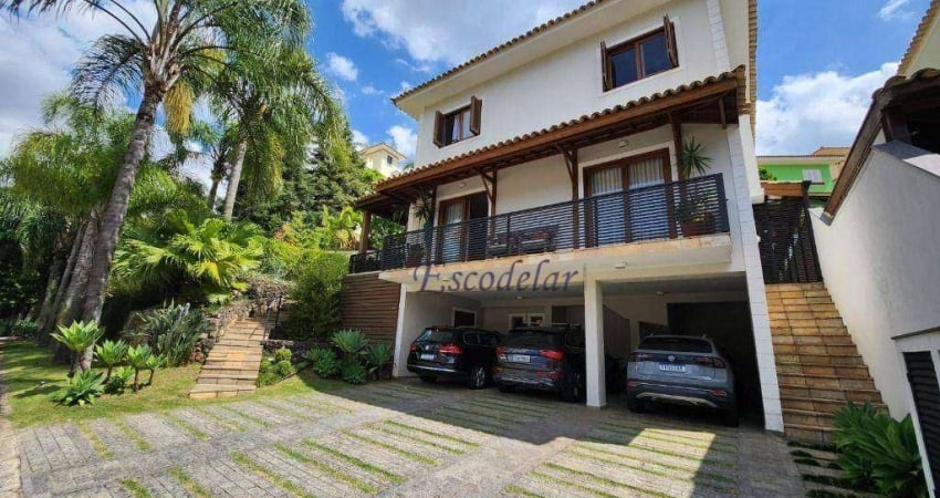 Casa à venda, 400 m² por R$ 3.700.000,00 - Jardim Itatinga - São Paulo/SP