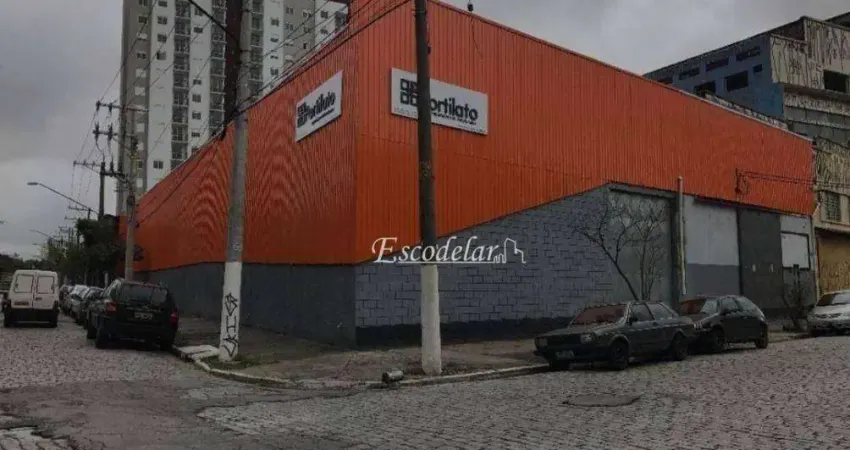 Galpão, 1700 m² - venda por R$ 10.000.000,00 ou aluguel por R$ 82.786,01/mês - Mooca - São Paulo/SP