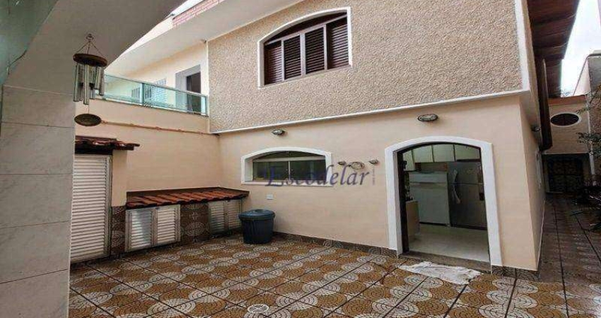 Sobrado com 4 dormitórios para alugar, 208 m² por R$ 7.390,00/mês - Santana - São Paulo/SP