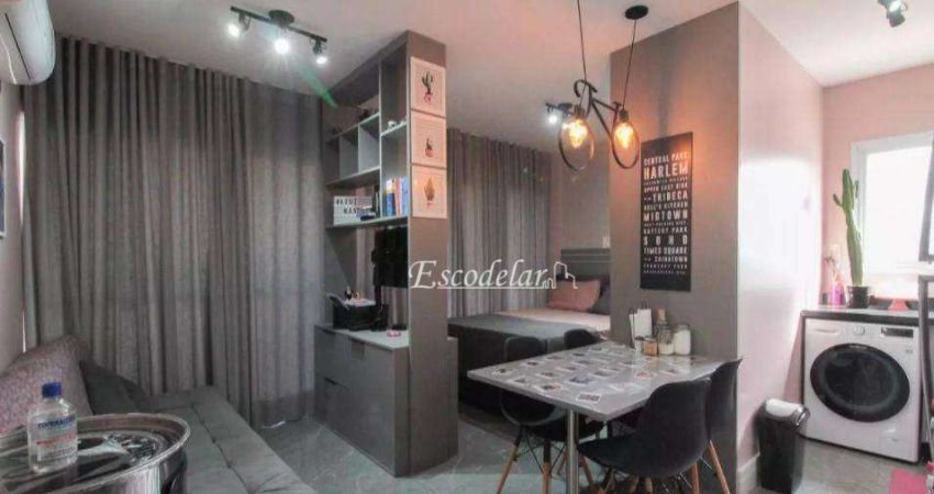 Maravilhoso studio decorado com 1 vaga à venda, 31 m² por R$ 400.000 - Santana - São Paulo/SP