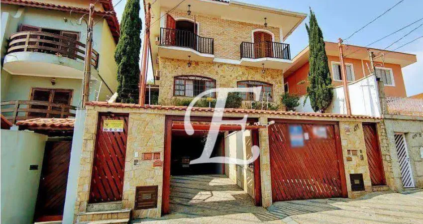 Sobrado com 3 dormitórios sendo 3 suítes e 4 vagas à venda, 197 m² por R$ 1.450.000 - Parada Inglesa - São Paulo/SP