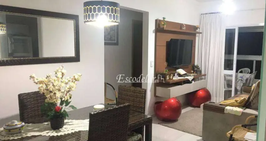 Apartamento com 2 dormitórios à venda, 88 m² por R$ 750.000,00 - Vila Guilhermina - Praia Grande/SP