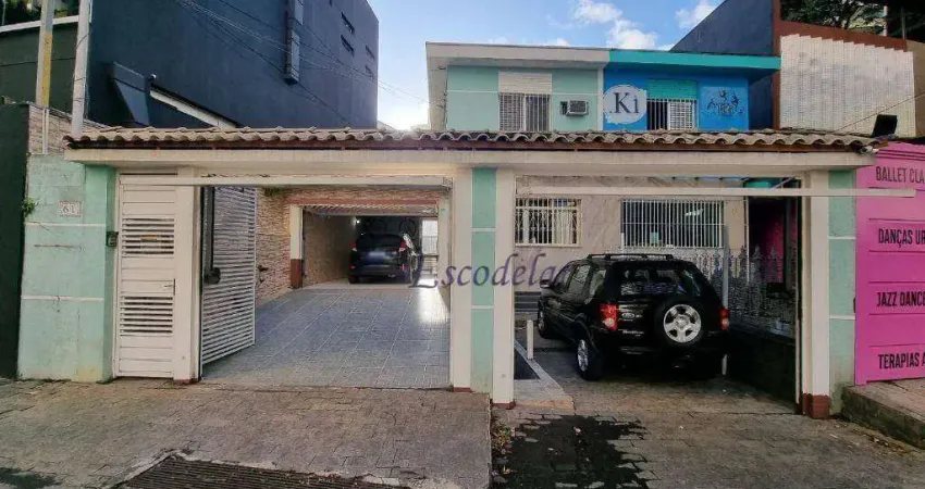 Sobrado com 3 dormitórios e 3 vagas à venda, 234 m² por R$ 1.800.000 - Santana - São Paulo/SP