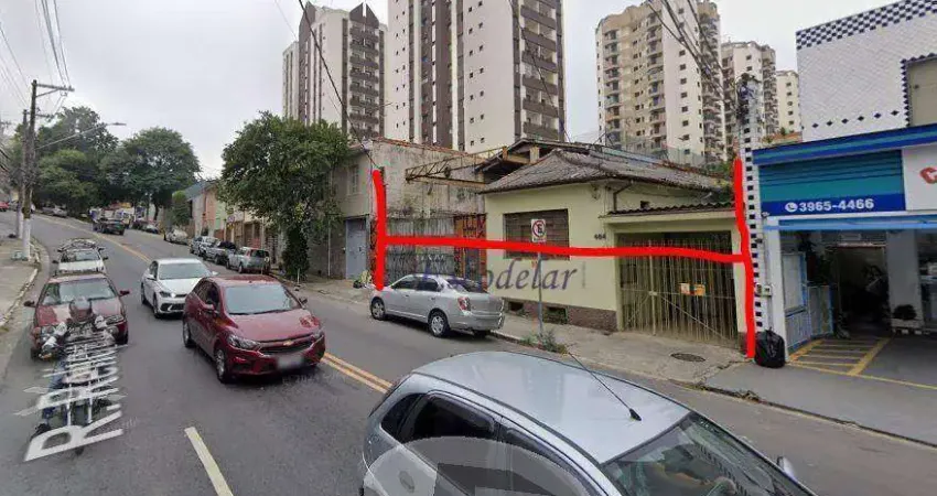 Terreno à venda, 1005 m² por R$ 6.000.000,00 - Casa Verde - São Paulo/SP
