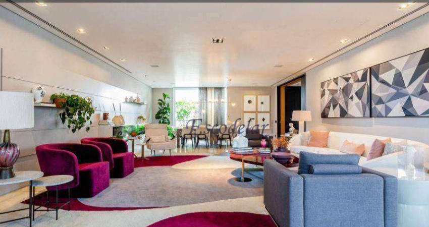 Cobertura com 4 dormitórios à venda, 622 m² por r$ 19.000.000,00 - jardim américa - são paulo/sp