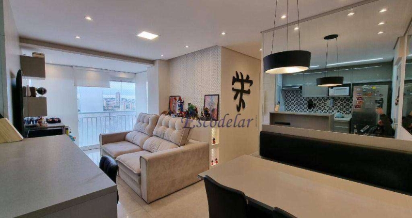 Apartamento com 2 dormitórios e 1 vaga à venda, 57 m² por R$ 599.000 - Lauzane Paulista - São Paulo/SP