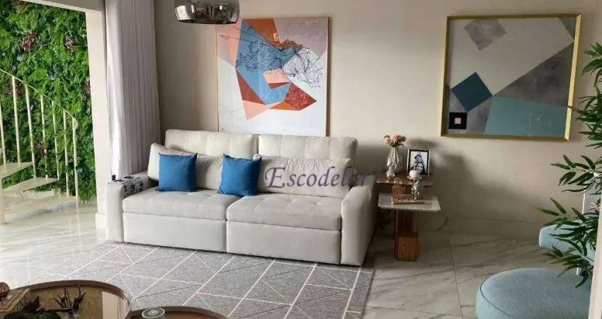 Cobertura com 2 dormitórios à venda, 170 m² por r$ 1.695.000,00 - santana - são paulo/sp