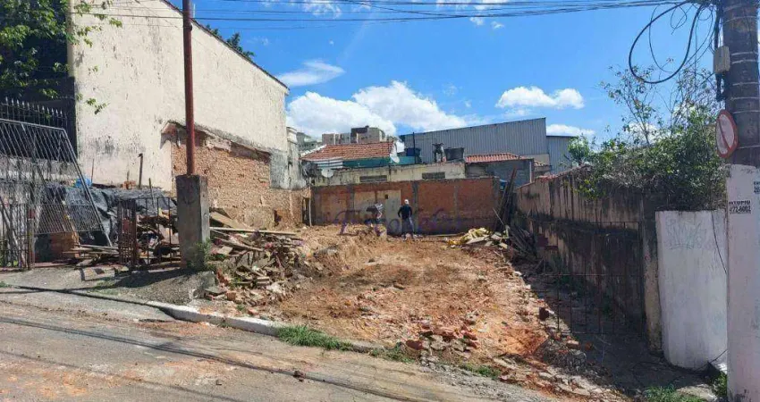 Terreno à venda, 200 m² por R$ 690.000,00 - Vila Medeiros - São Paulo/SP