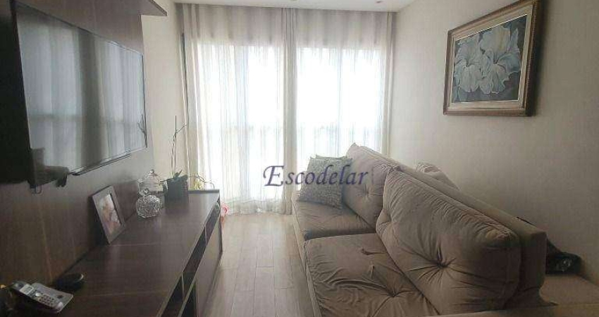 Apto com 02 dormitórios, varanda, 01 vaga e lazer completo