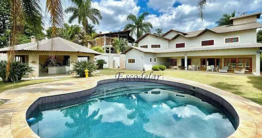 Casa à venda, 752 m² por r$ 5.890.000,00 - são paulo ii - cotia/sp