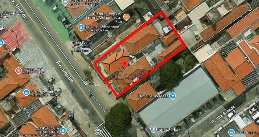 Terreno à venda, 800 m² por R$ 4.399.600,00 - Imirim - São Paulo/SP