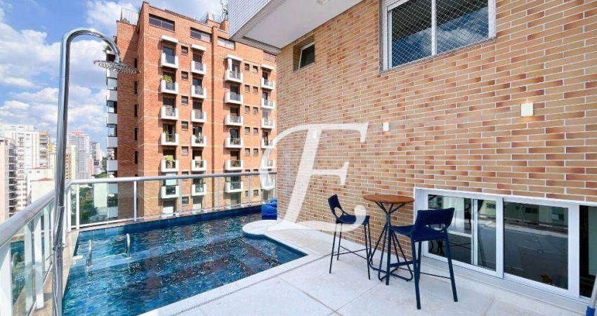 Cobertura com 4 dormitórios à venda, 236 m² por R$ 4.250.000,00 - Perdizes - São Paulo/SP