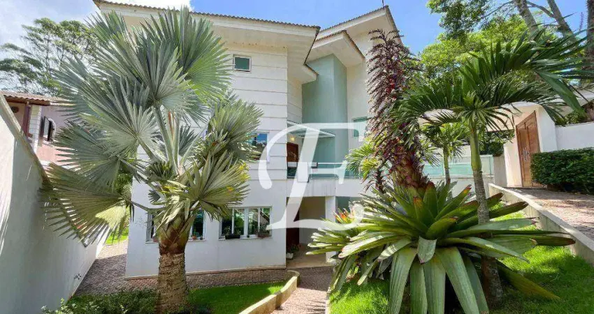 Casa com 3 dormitórios à venda, 450 m² por r$ 4.900.000,00 - serra cantareira  - mairiporã/sp