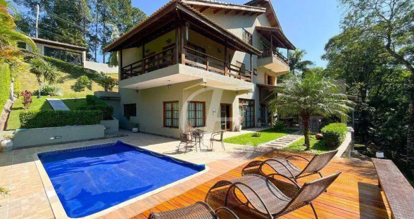 Casa com 3 dormitórios à venda, 448 m² por R$ 2.635.000,00 - Alpes da Cantareira - Mairiporã/SP