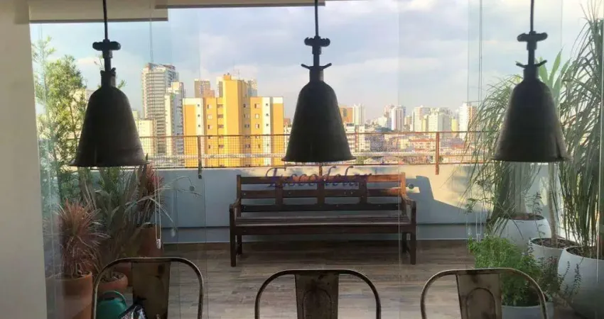 Cobertura à venda, 168 m² por R$ 1.850.000,00 - Vila Gumercindo - São Paulo/SP
