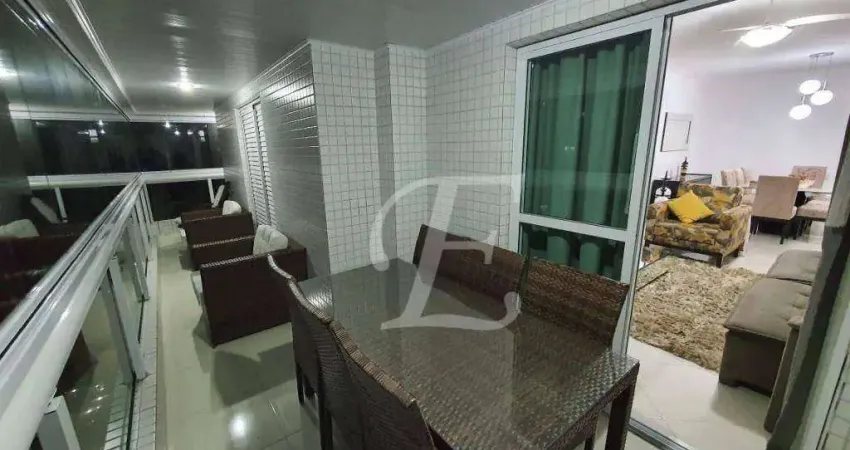 Apartamento com 3 dormitórios à venda, 130 m² por R$ 1.060.000,00 - Vila Assunção - Praia Grande/SP