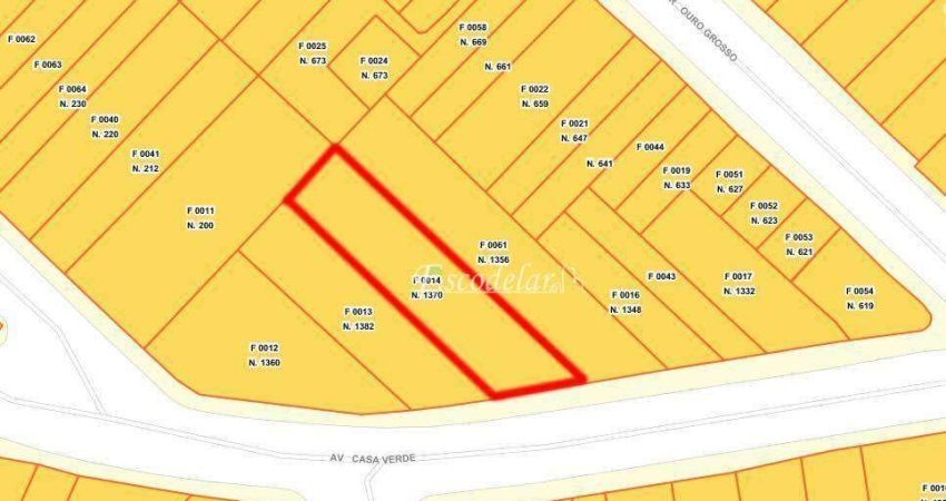 Terreno à venda, 450 m² por R$ 1.500.000,03 - Casa Verde - São Paulo/SP