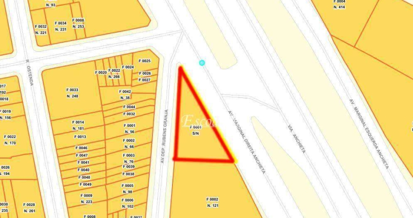 Terreno à venda, 1258 m² por R$ 5.301.000,00 - Jardim Santa Cruz (Sacomã) - São Paulo/SP