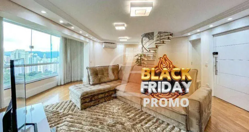 Cobertura com 3 dormitórios à venda, 320 m² por r$ 2.490.000,00 - santana - são paulo/sp