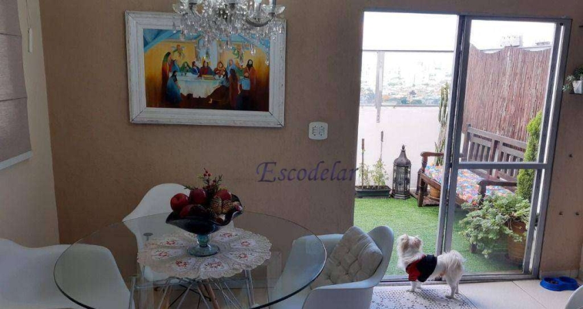 Cobertura à venda, 110 m² por R$ 630.000,00 - Parque Novo Mundo - São Paulo/SP