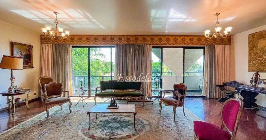 Apartamento com 3 dormitórios à venda, 300 m² por R$ 4.800.000,00 - Consolação - São Paulo/SP