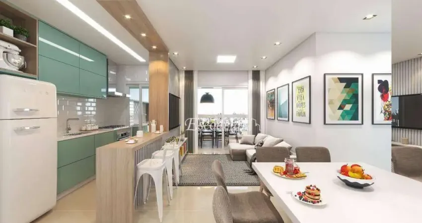 Apartamento com 2 dormitórios à venda, 96 m² por R$ 950.000,04 - Anália Franco - São Paulo/SP