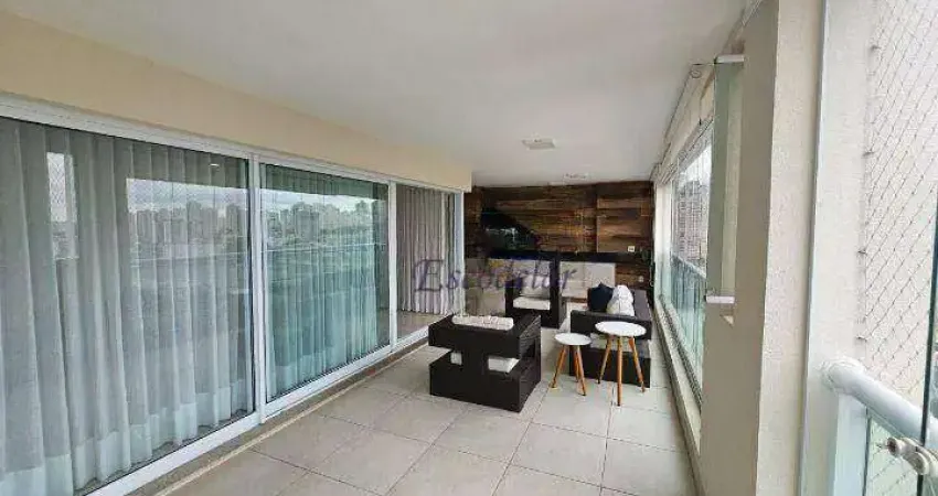 Apartamento com 4 dormitórios à venda, 241 m² por r$ 4.255.000,00 - jardim das perdizes - são paulo/sp