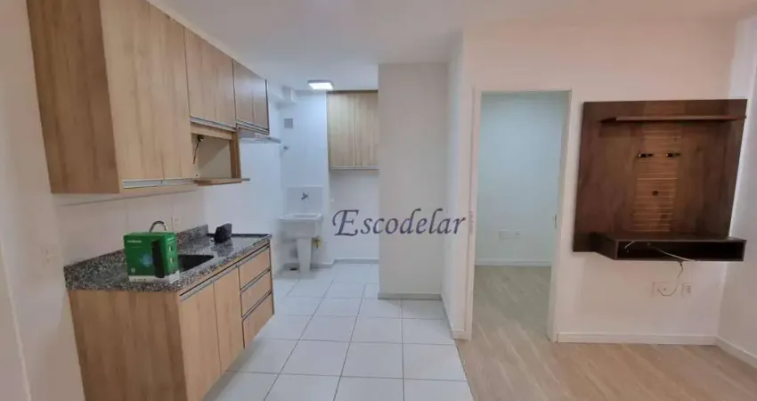 Apartamento com 2 dormitórios para alugar, 34 m² por R$ 3.340,00/mês - Santana - São Paulo/SP