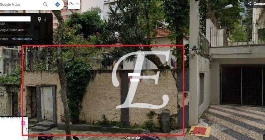 Terreno à venda, 600 m² por R$ 7.000.000,00 - Cerqueira César - São Paulo/SP