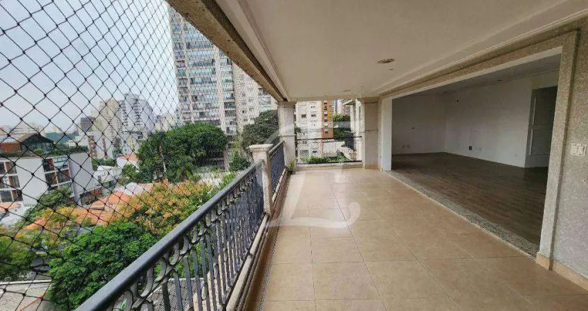 Apartamento com 3 quartos sendo 2 suites, 4 banheiros, 4 vagas, à venda, 190 m² por r$ 2.990.001 - perdizes - são paulo/sp