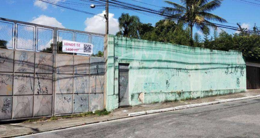 Terreno à venda, 1400 m² por R$ 3.300.000,00 - Vila Nova Mazzei - São Paulo/SP