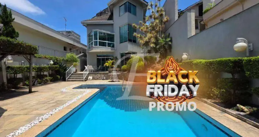 Sobrado à venda | 407m² | 4 suítes | 6 vagas | tremembé - são paulo/sp