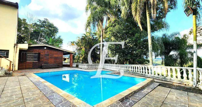 Chácara com 4 dormitórios, 1460 m² - venda por r$ 650.000,00 ou aluguel por r$ 7.060,00/mês - ypeville - mairiporã/sp