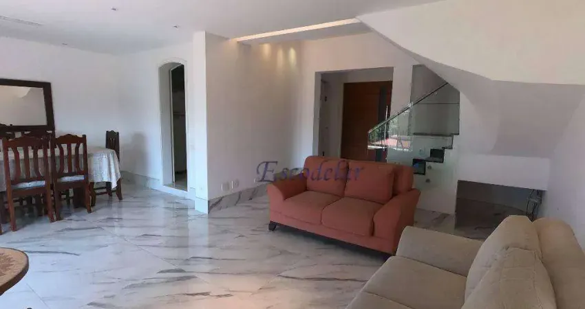 Cobertura com 3 dormitórios à venda, 287 m² por r$ 2.340.000,00 - brooklin paulista - são paulo/sp