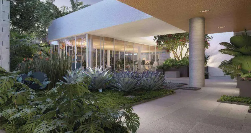 Apartamento garden com 3 suites à venda, 412 m² por r$ 11.200.000 - ibirapuera - são paulo/sp