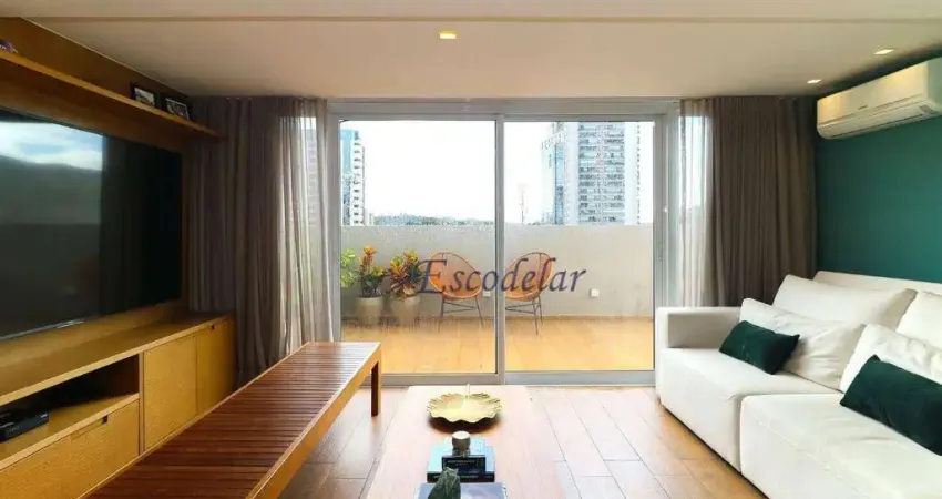 Apartamento garden com 2 quartos à venda, 150 m² por r$ 2.500.000 - pinheiros - são paulo/sp