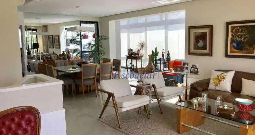 Cobertura com 4 dormitórios à venda, 280 m² por r$ 4.200.000,00 - perdizes - são paulo/sp