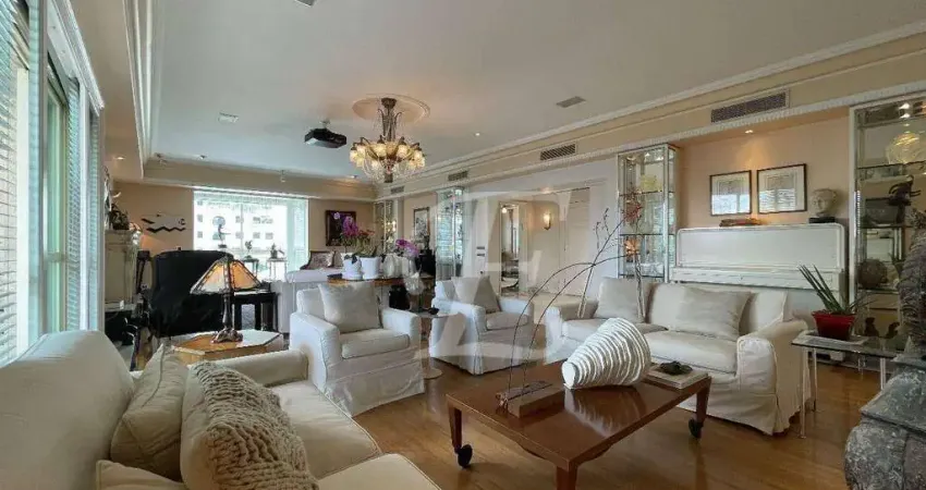 Apartamento com 4 dormitórios à venda, 465 m² por r$ 17.300.000,00 - jardim europa - são paulo/sp