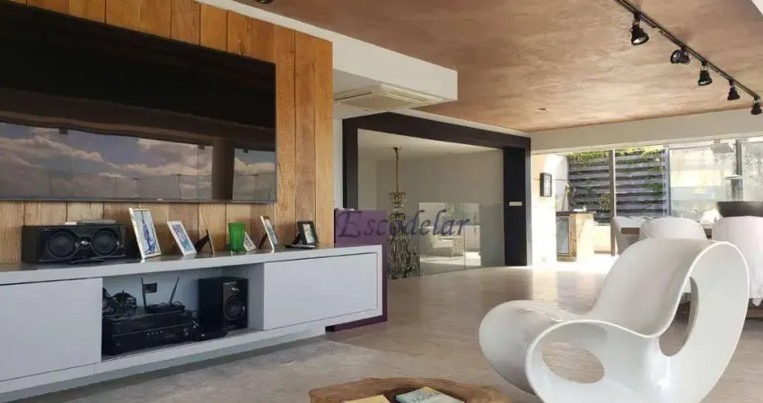 Cobertura com 4 dormitórios à venda, 600 m² por r$ 13.800.000,00 - real parque - são paulo/sp