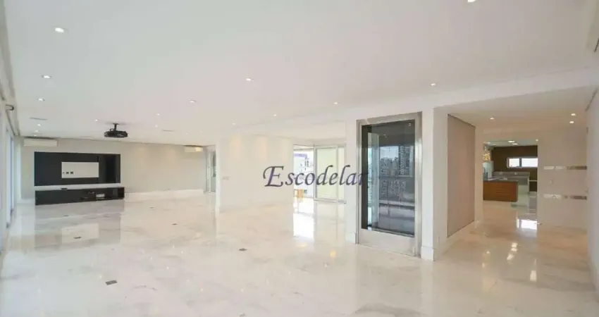 Apartamento com 4 suítes à venda, 496 m² por r$ 12.000.000 - perdizes - são paulo/sp
