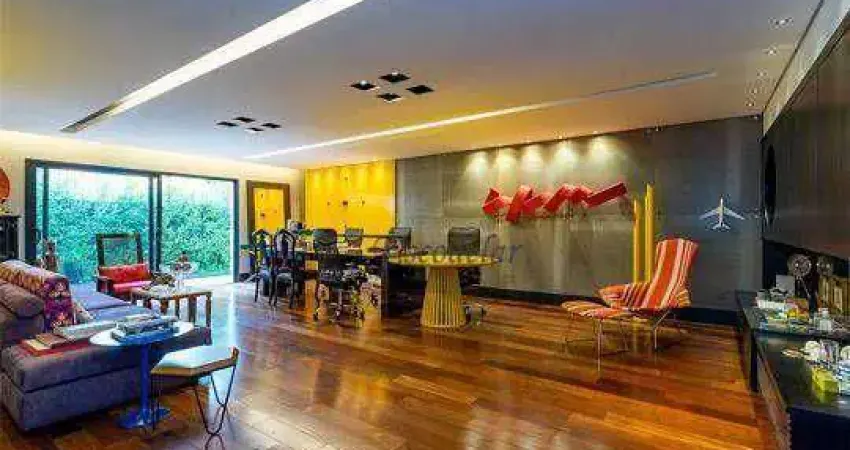 Casa com 3 dormitórios à venda, 384 m² por r$ 4.100.000,00 - alto de pinheiros - são paulo/sp