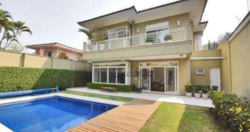 Casa com 4 dormitórios à venda, 500 m² por r$ 4.500.000,00 - morumbi - são paulo/sp