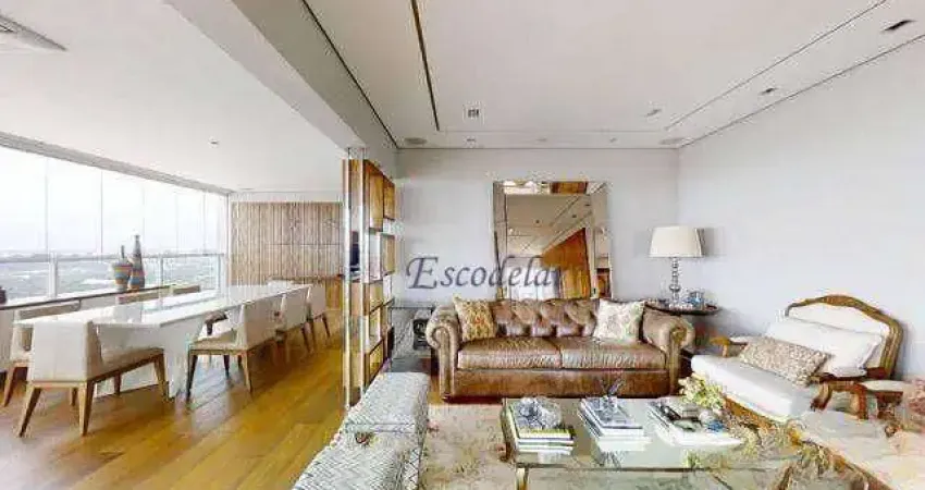 Cobertura à venda, 330 m² por r$ 5.800.000,00 - alto da lapa - são paulo/sp