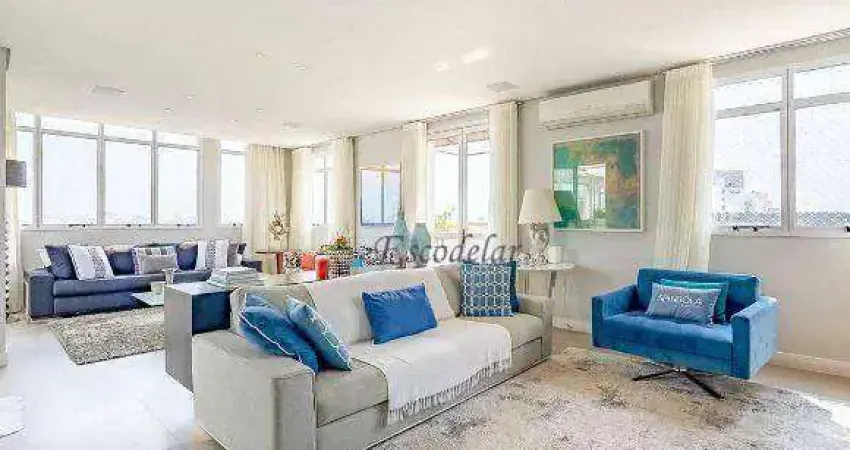 Cobertura com 4 dormitórios para alugar, 355 m² por r$ 38.107,70/mês - planalto paulista - são paulo/sp