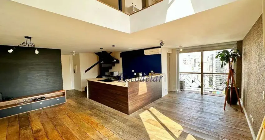 Apartamento duplex com 1 dormitório à venda, 75 m² por r$ 1.400.000,00 - vila nova conceição - são paulo/sp