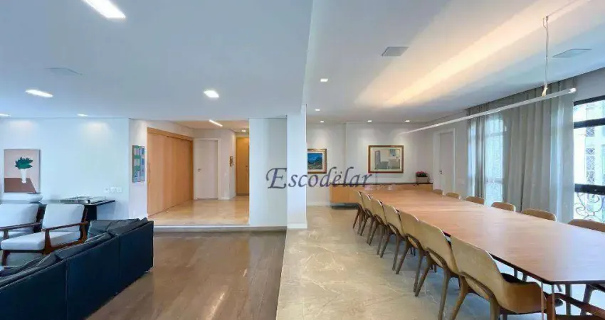 Apartamento com 4 dormitórios à venda, 288 m² por r$ 5.300.000,00 - jardim américa - são paulo/sp
