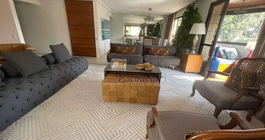 Apartamento com 3 dormitórios à venda, 230 m² por r$ 4.500.000,00 - moema - são paulo/sp